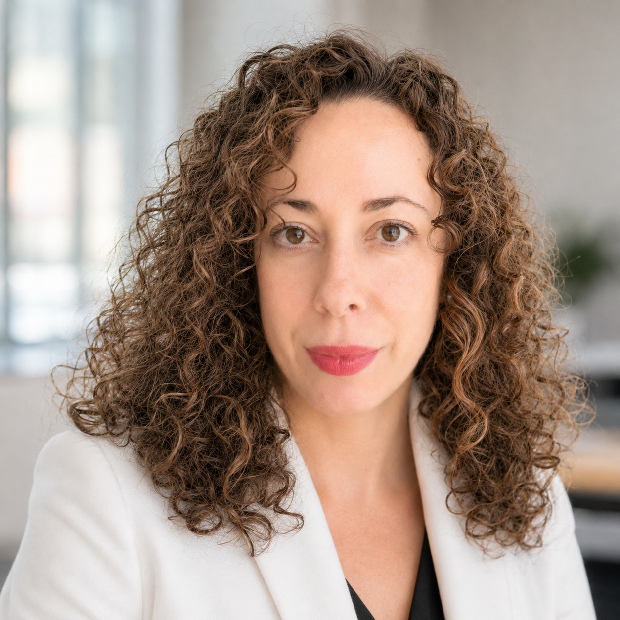 Portrait of Anastasia Liapis, PhD, founder of Acta Labs